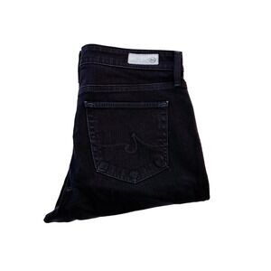 AG The Farrah Skinny High-Rise Skinny Dark Wash Denim Jeans Size 29